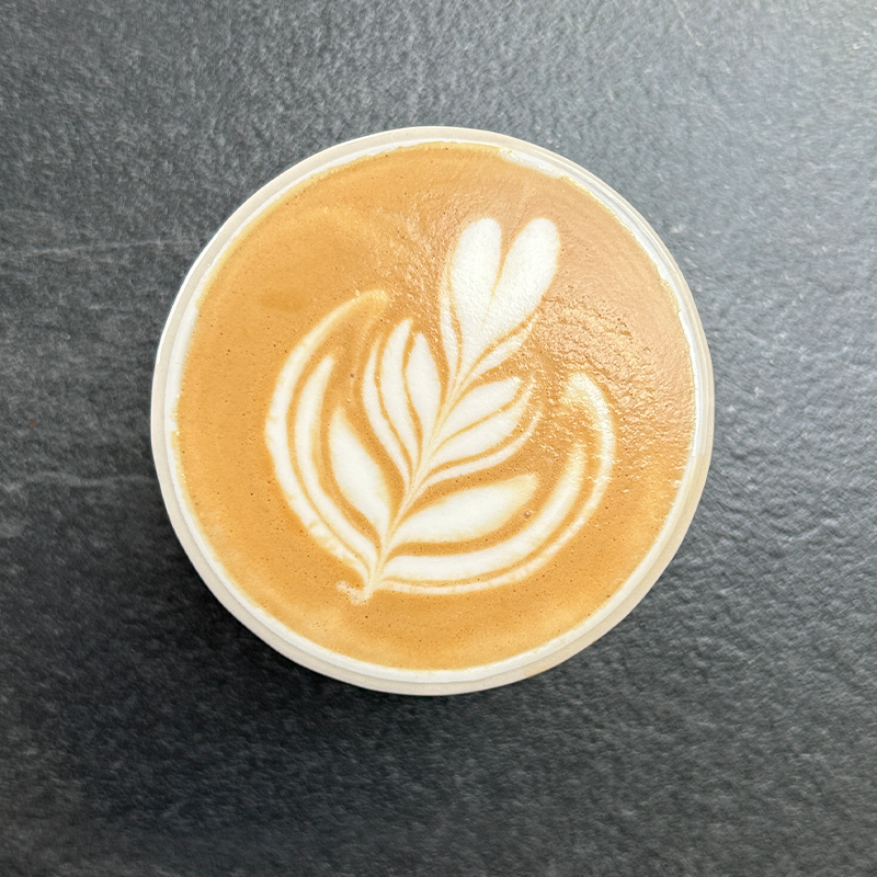 tulp latte art