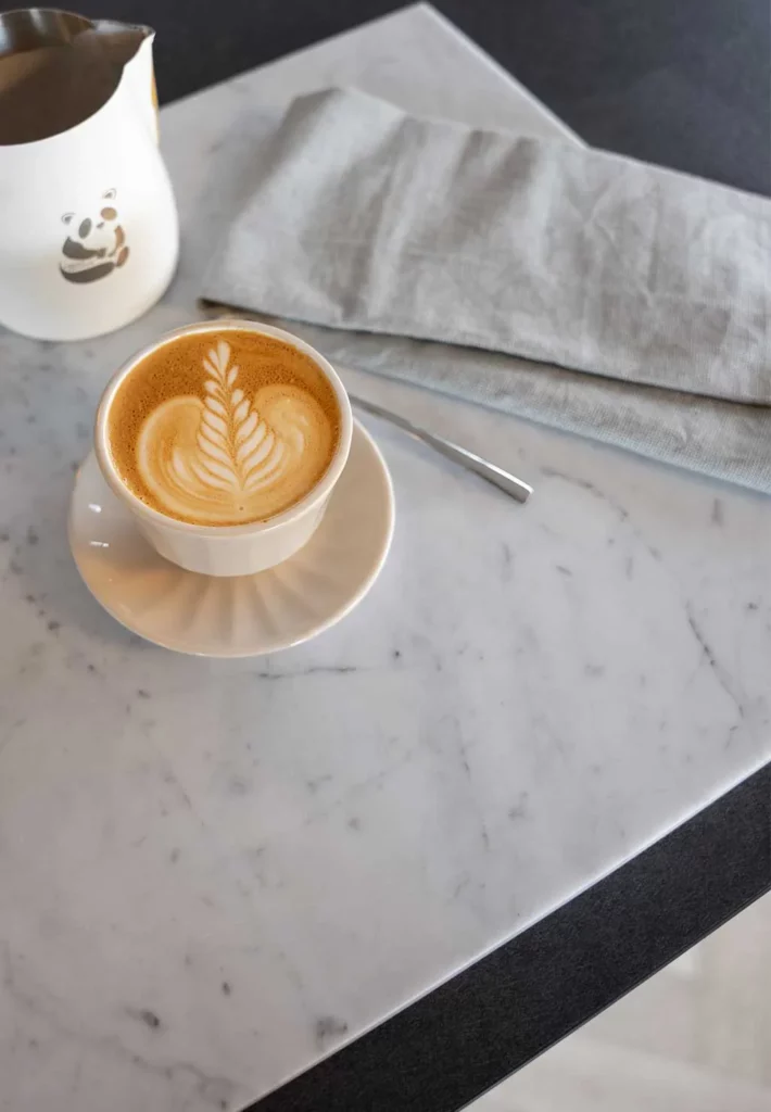 De 'perfecte cappuccino' met latte art