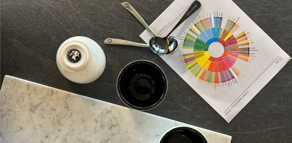 Wat is het Coffee Taster's Flavor Wheel?