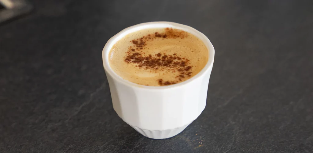 maple cinnamon cortado